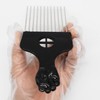 Professional Afro Pick Hair Comb Metal Wide Tooth Hair Cutting