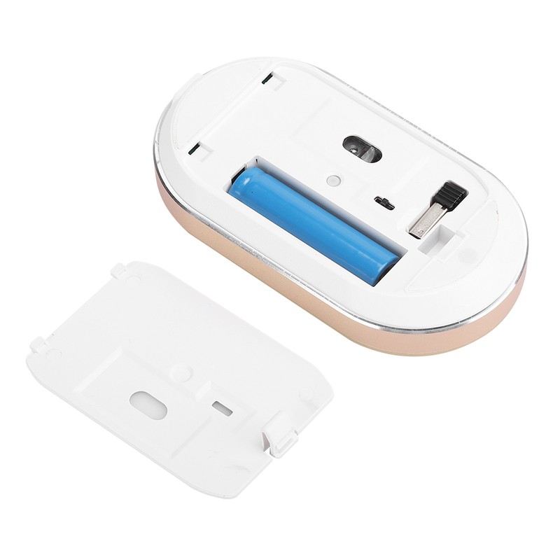 Wireless for Bluetooth Mouse 3 Mode Gaming Mute Rechargeable for