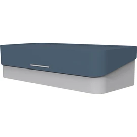helit H6252534 Table Organiser "the Company", Desk Butler in Blue/Grey