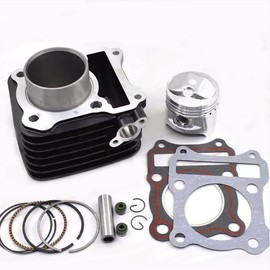 Black 125cc Cylinder Piston Rings Gasket Kit for Kawasaki KLX125 KLX 125 2003-2006 Suzuki DR-Z125 DRZ125 1994-2021
