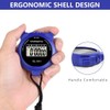 Digital Sports Stopwatch Timer With Alarm, Multi-Function Large Display Stopwatch