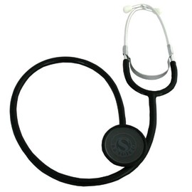 Flat Head Stethoscope in Black