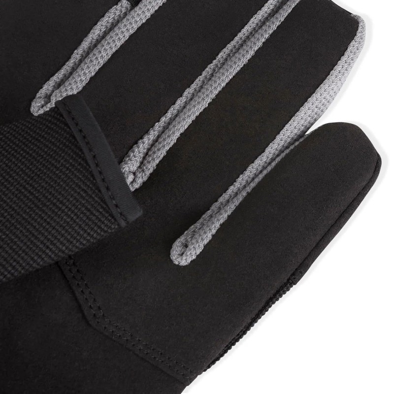 Musto 2018 Essential Sailing Long Finger Gloves in Black -