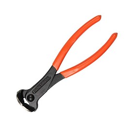 BE-TOOL Top Cutting Pliers 8" 200MM Wire Pliers Heavy Duty End Cutting Pliers for Pulling up Nails, Cutting and Bending Soft Wires