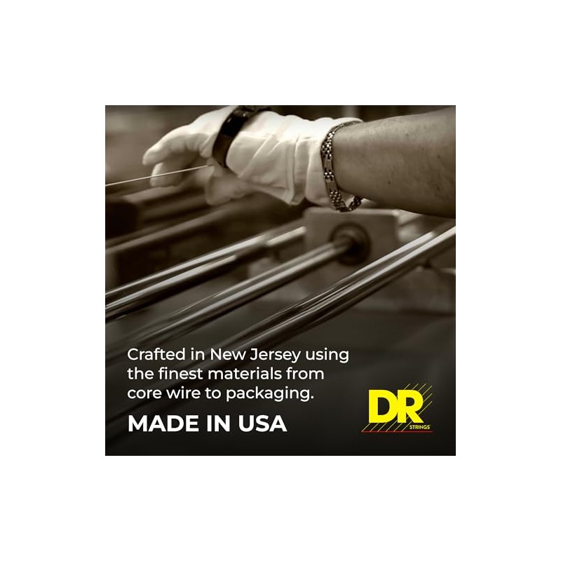 DR Handmade Strings NGE-9 - Cuerdas para guitarra eléctrica, color