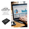 LALAFINA LED Laptop Cooling Pad Ergonomic Design for Laptops USB