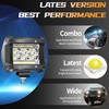LIGHTBOSS 4 Inch LED Light Pods, 2Pcs 78W Off Road/Driving/Fog