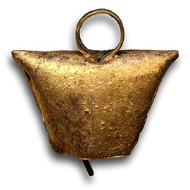 Thirty Six Trapezoid Tin Bells with Metal Ringer