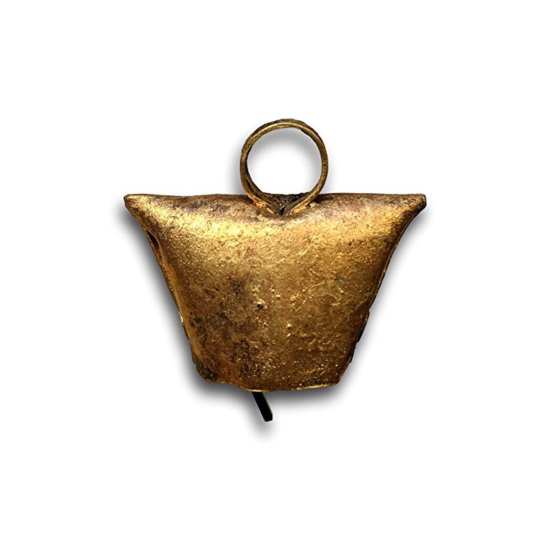 Thirty Six Trapezoid Tin Bells with Metal Ringer