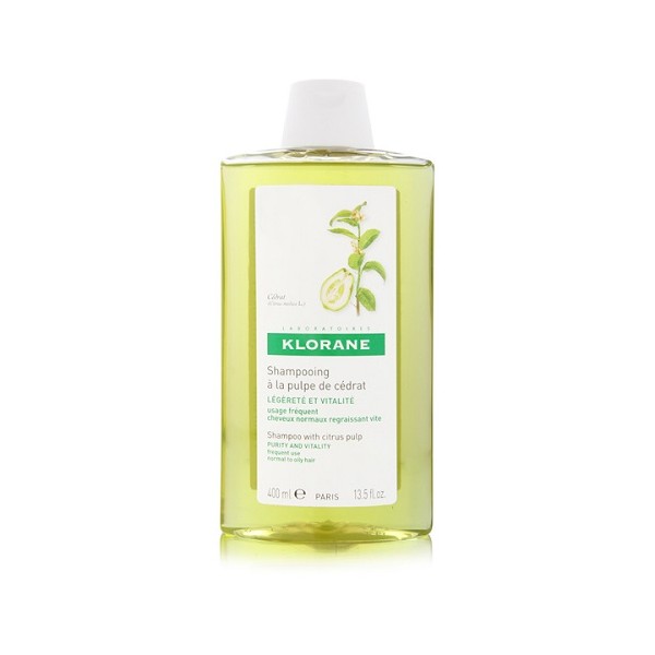 Klorane Purifying Shampoo with Citrus Pulp 400ml
