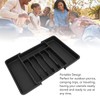 Expandable Utensil Organizer Convenient Storage Space Saving Cutlery Tray Holder