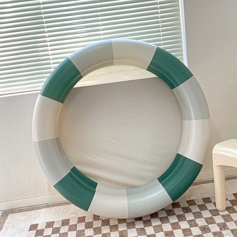 Inflatable Pool Baby Retro Blow Up Swimming Pool Family Cute