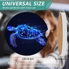 2 Pack Car Cup Holder Coasters - Shiny Sea Turtle