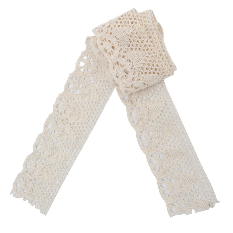 10 Yards Lace Trim DIY Multi Purpose Elegant Soft Skin