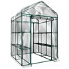 Greenhouse - Walk in Greenhouse with 8 Sturdy Shelves and