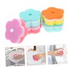Mikinona 5pcs Scrubbing Sponge Dual Side Clean Sponge Reusable Dish