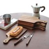 6PC Wood Cutting Board Thicken Chopping Platter Personal Charcuterie Boards