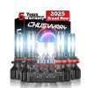 CHUSYYRAY 6000K 6x LED Headlight Fog Light Bulbs For Dodge