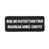 Cute-Patch Ride No Faster Than Your Guardian Angel Can Fly