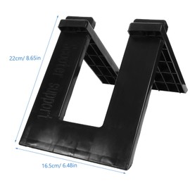 Mipcase 2pcs Portable Scooter Support Stand Lightweight and Easy to Install DIY Bike Holder for Balance Cars Bicycles and Skateboards Reliable Parking