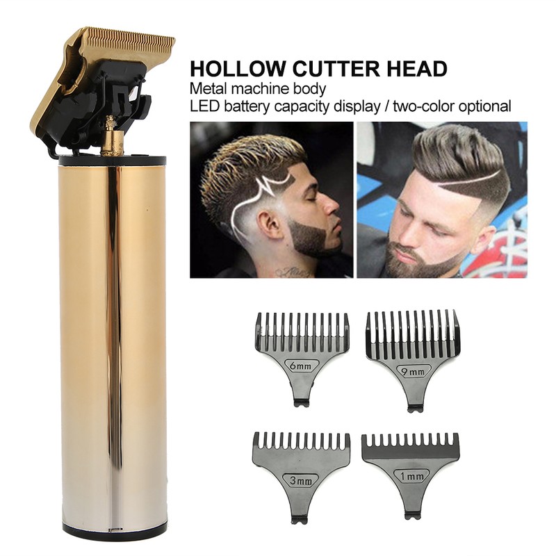 Rechargeable Electric Hair Clipper Portable Hair Trimmer Cutting Machine Styling