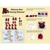 10 Pcs 15 Inch Reusable Memory Bear Acrylic Sewing and