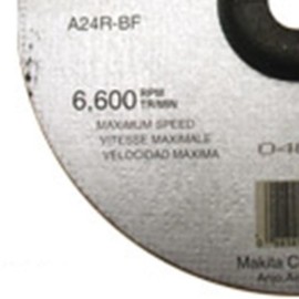 Makita B-46280 Roughing Disc 230 x 6.0 mm, 1 Piece, for Machining Steel, A36P-BF, EN12413, oSa Certified