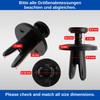Car expansion rivets, 20 pieces, diameter 6 mm pin, diameter
