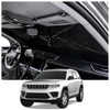 RASPILLERE Umbrella Sunshade for Jeep Grand Cherokee Accessories, Foldable Windshield