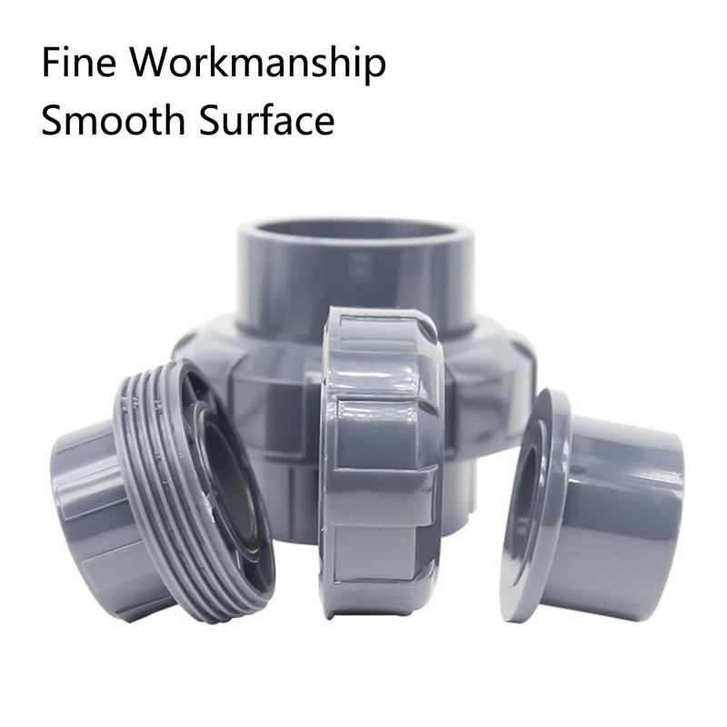 63mm x 63mm PVC Pipe Fitting Union Connector Solvent Socket,