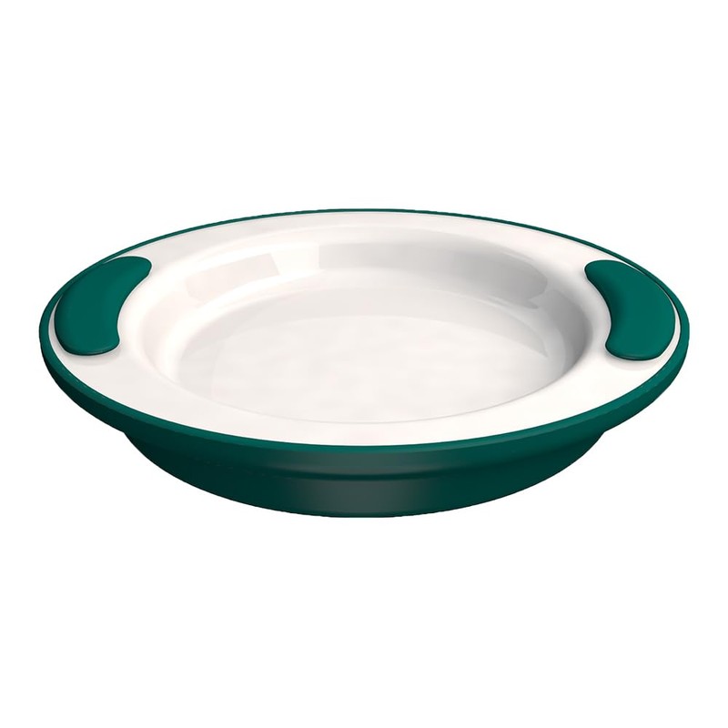 Ornamin Keep Warm Plate, Teal