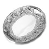 Wilton Armetale Coastal Handle Serving Tray, 16-Inch-by-11.75-Inch, Silver