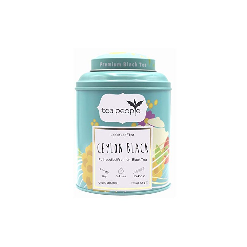 Tea People Ceylon Black, Loose Leaf Black Tea In A