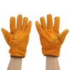 Heat Resistant Gloves Calf Leather Polyester Hand Protection BBQ Grill