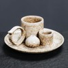 4 in 1 Ceramic Incense Burner Holder with Handle for
