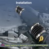 FUSCH Set of Air Intake Resonator Hose Tube Boot Duct