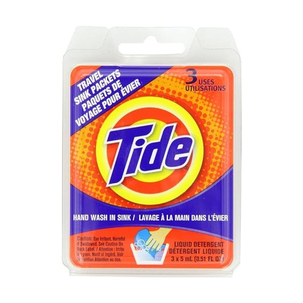 Tide Tide Travel Sink Packets Size 3ct