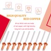 Hilitchi Dome Head Red Copper Blind Rivets Self-Plugging Open End