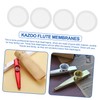 Mikinona 50Pcs Universal Kazoo Flute Diaphragms Transparent Membrane Films for
