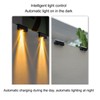 Solar Wall Light Warm Light IP67 Waterproof Multifunctional Eco Friendly