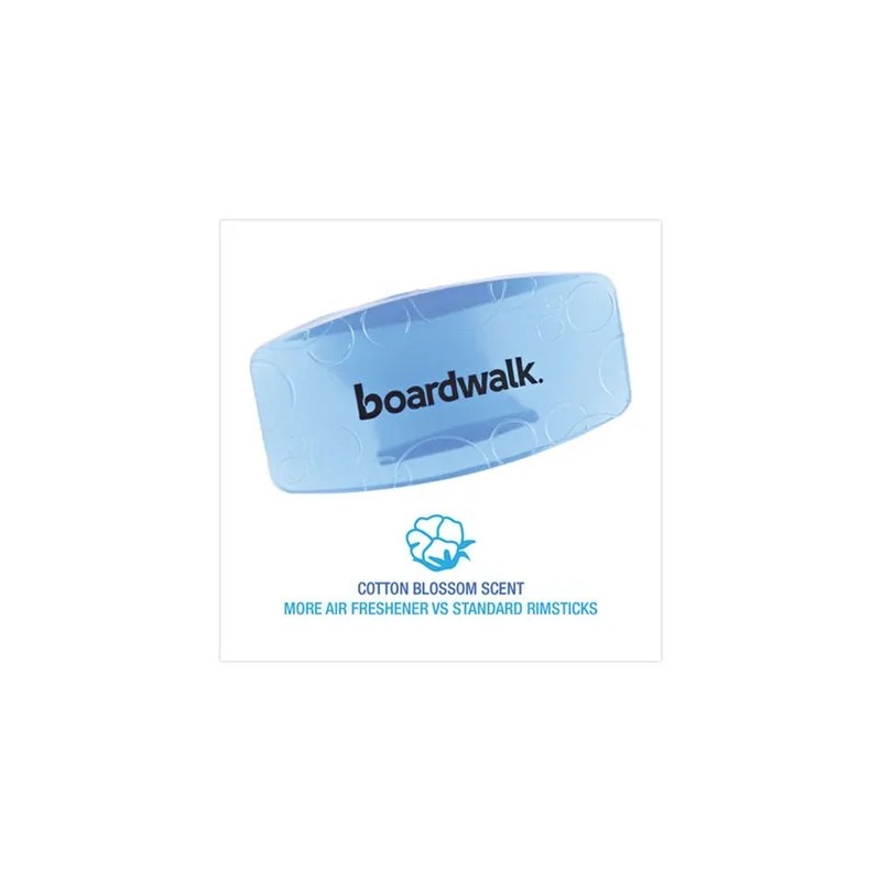 Cotton Blossom Scented Blue Boardwalk Toilet Bowl Clip 12/Box 2.5