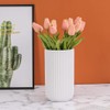 HCHLQLZ White Decorative Ceramic Vase