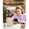 Phomemo M110 Portable Wireless Thermal Label Printer, Bluetooth Label Maker