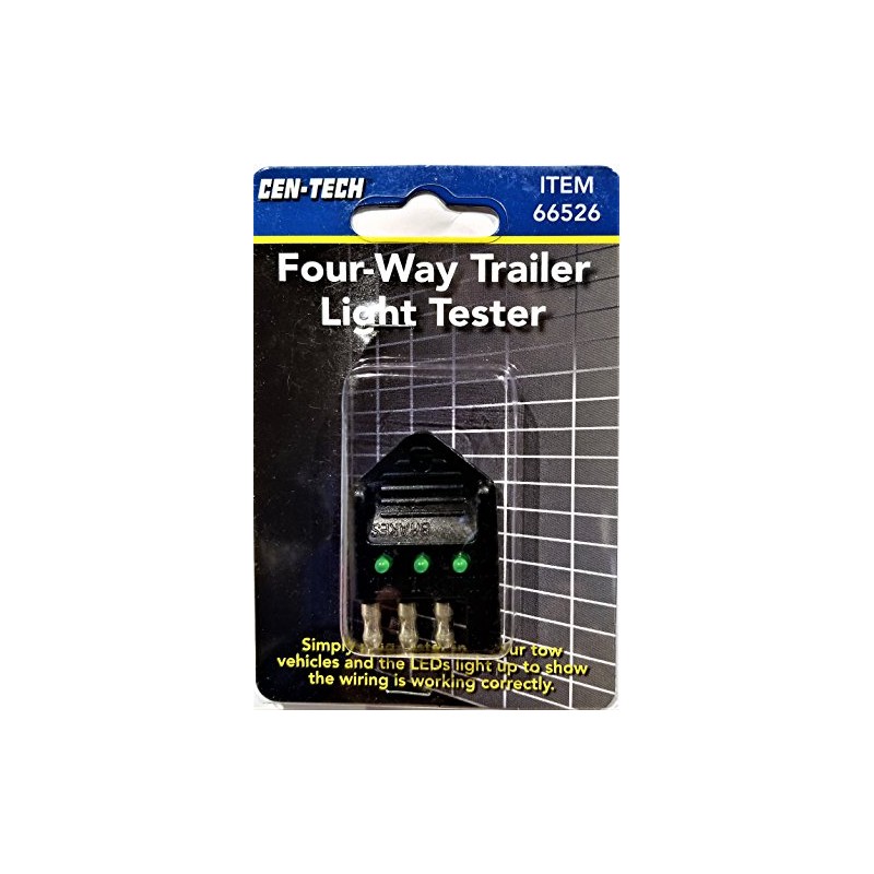 CEN-TECH Four-Way Trailer Light Tester