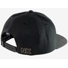 Nebelkind Snapback Cap Men Women Inked Black, OneSize, Basecap Cap,