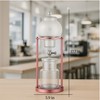 NISPIRA Luxury Ice Cold Brew Dripper Coffee Maker in Stainless