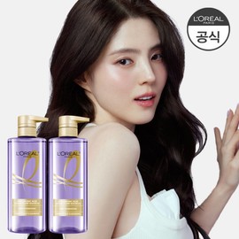 L'Oreal 2 Hyaluronic Acid Large Capacity Scalp Shampoo 660ml / 로레알 2개 히알루론산 대용량 두피 샴푸 660ml