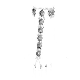 Fashion Trendy Tribal Anklet For Women / AZANPI584 (Silver)