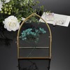 JUXYES 5x7 Inch Tabletop Double Glass Frame for Pressed Flowers,