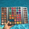 BEAUTY GLAZED 63 Colors Eyeshadow Palette Pearly Matte Eyeshadows Make